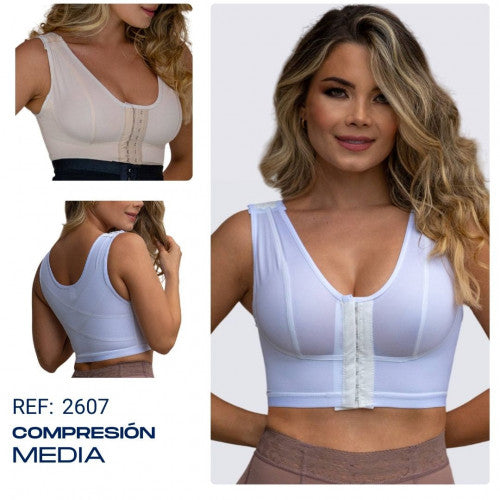 BRASIER CORRECTOR DE POSTURA/BLANCO/3XL