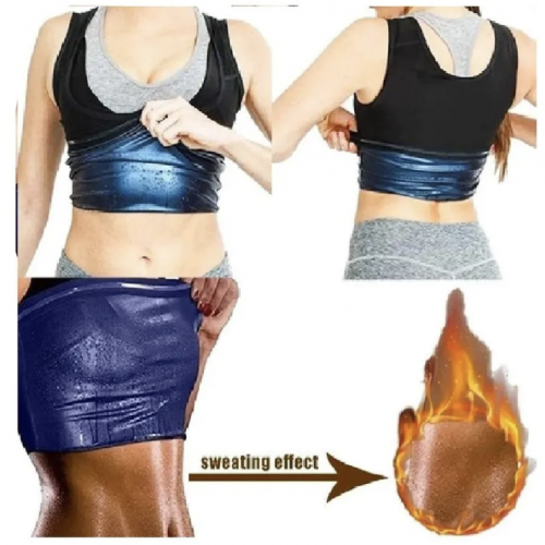 FAJA SAUNA IDEAL PARA QUEMAR GRASA DE FORMA ACELERADA TALLA M